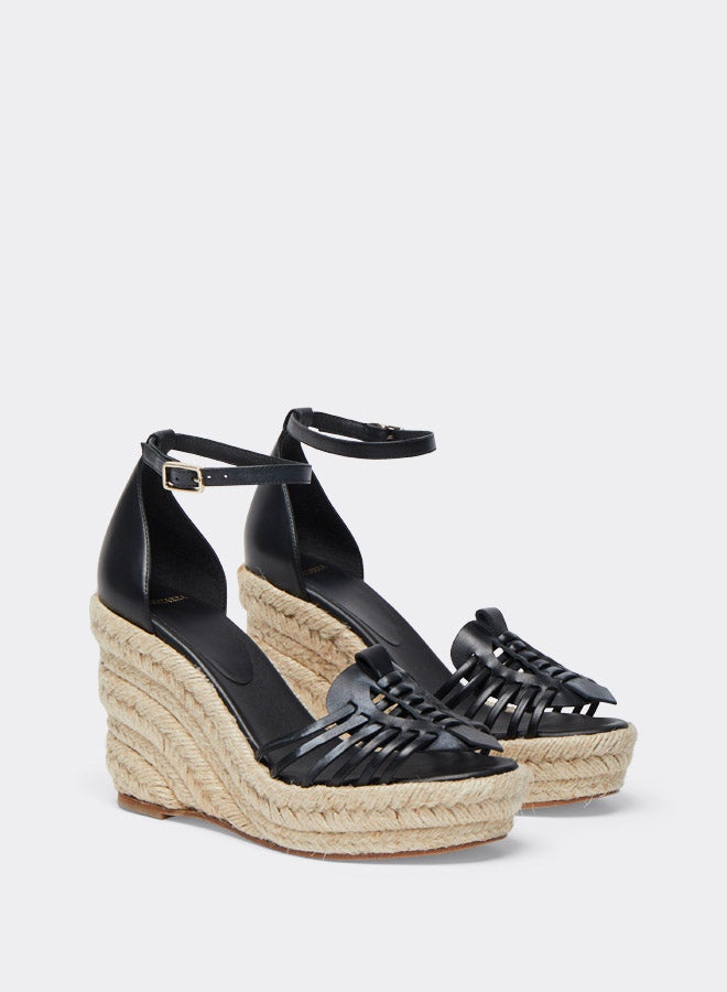 'WOVEN' ESPADRILLE WEDGE - 3