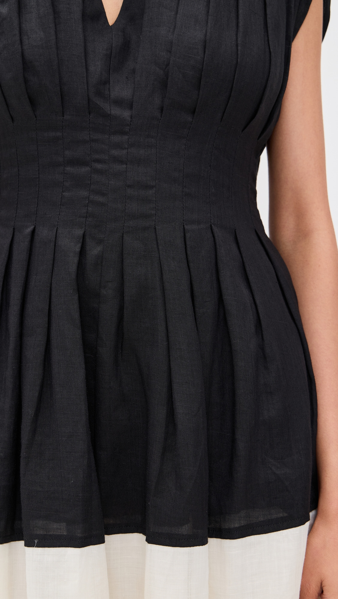 Nicola Ramie Tank Midi Dress - 5