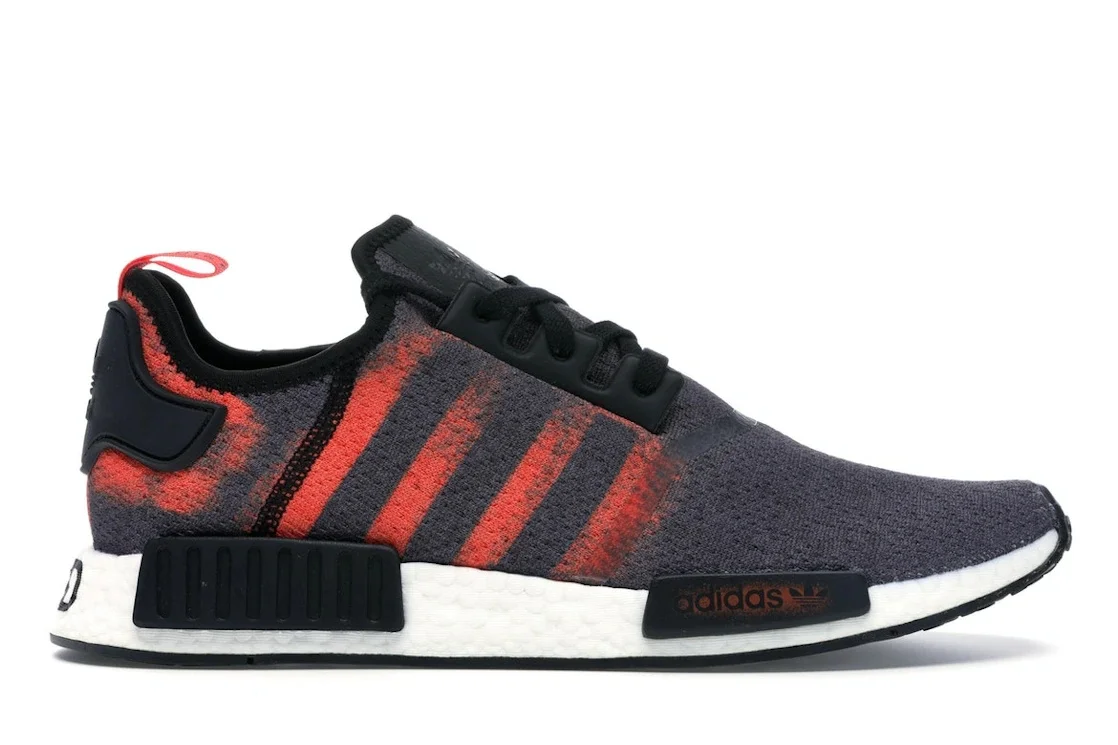 adidas NMD R1 Stencil Pack Solar Red - 1