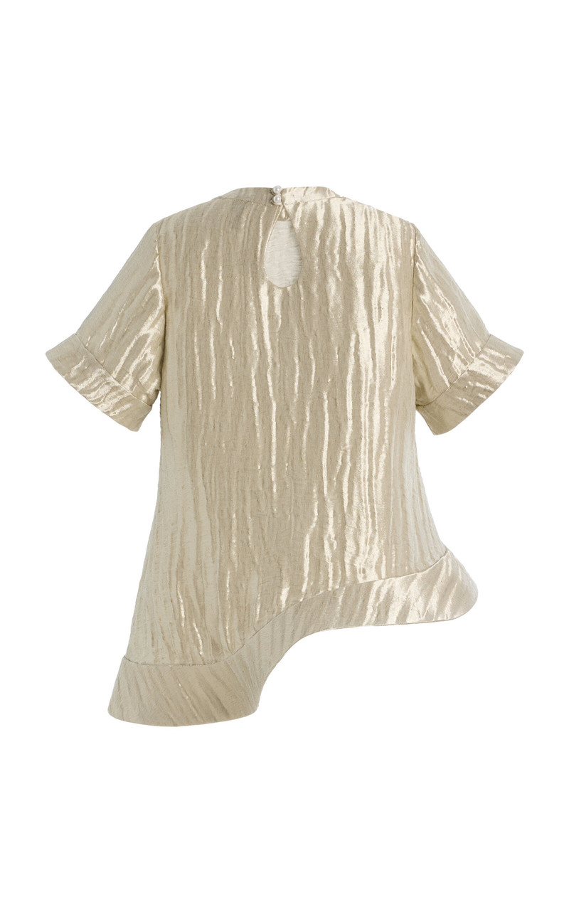 Ride the Wave Silk-Blend Top 5