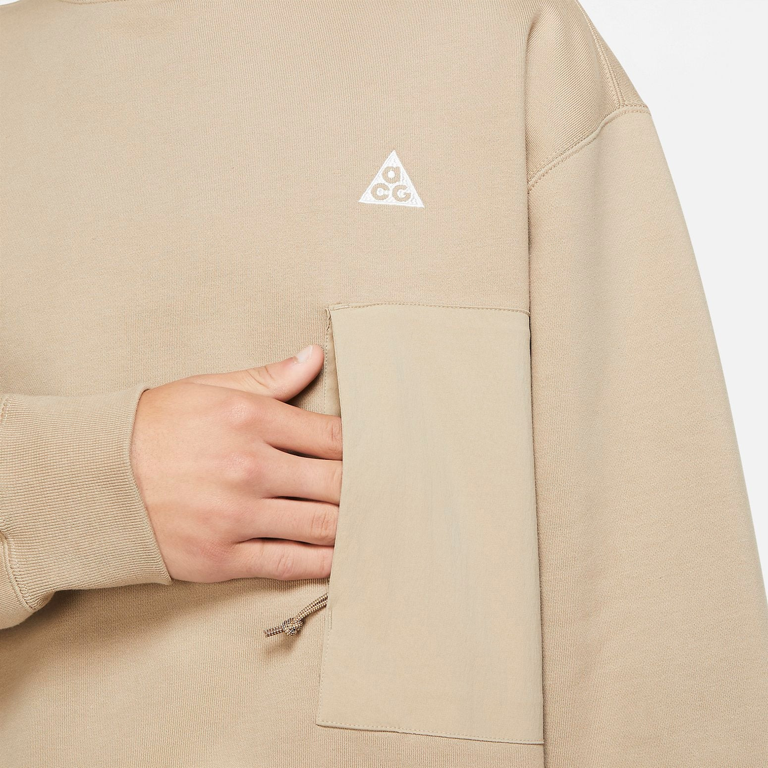 Nike ACG Crew Sweatshirt 'Khaki' CV0681-247 - 2