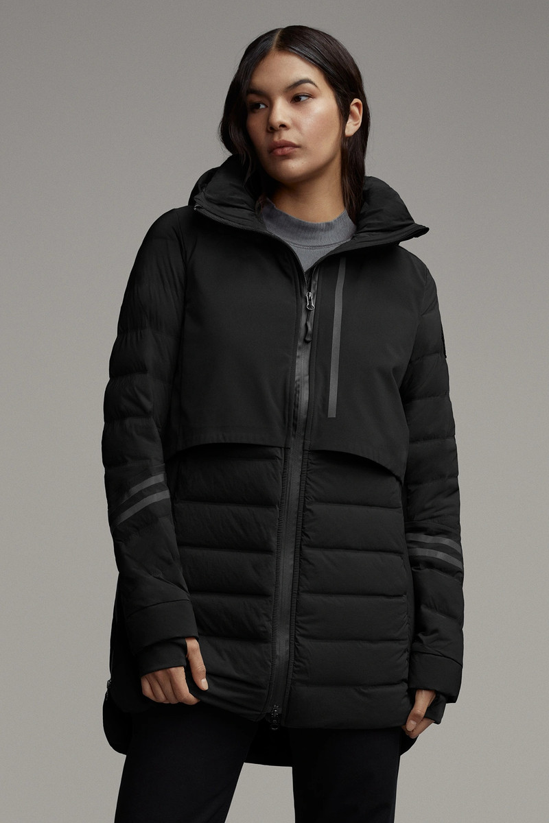 Canada Goose WOMEN'S HYBRIDGE CW ELEMENT DOWN JACKET BLACK LABEL outlook