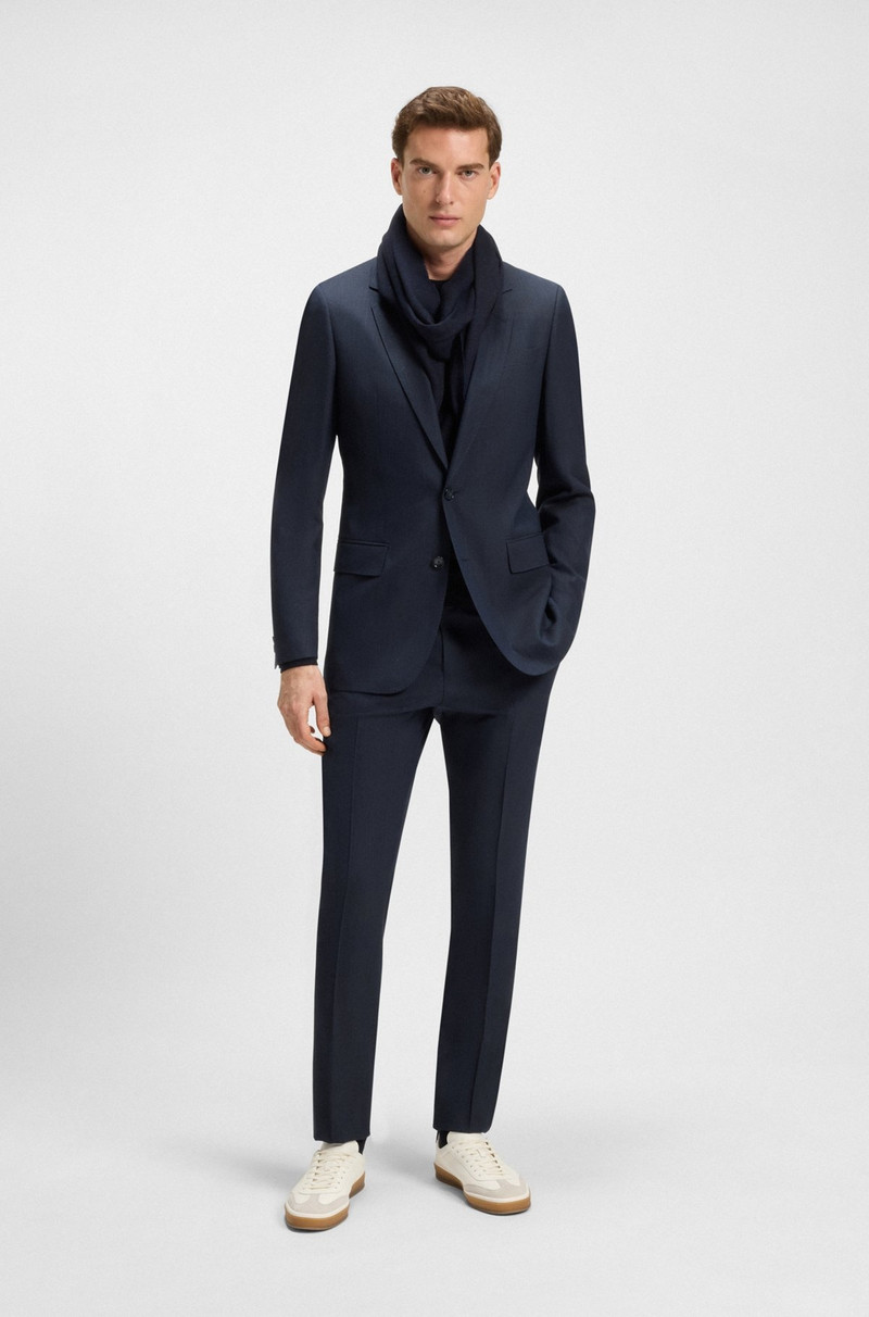 TWO-PIECE SUIT IN VIRGIN WOOL, SILK AND LINEN 1