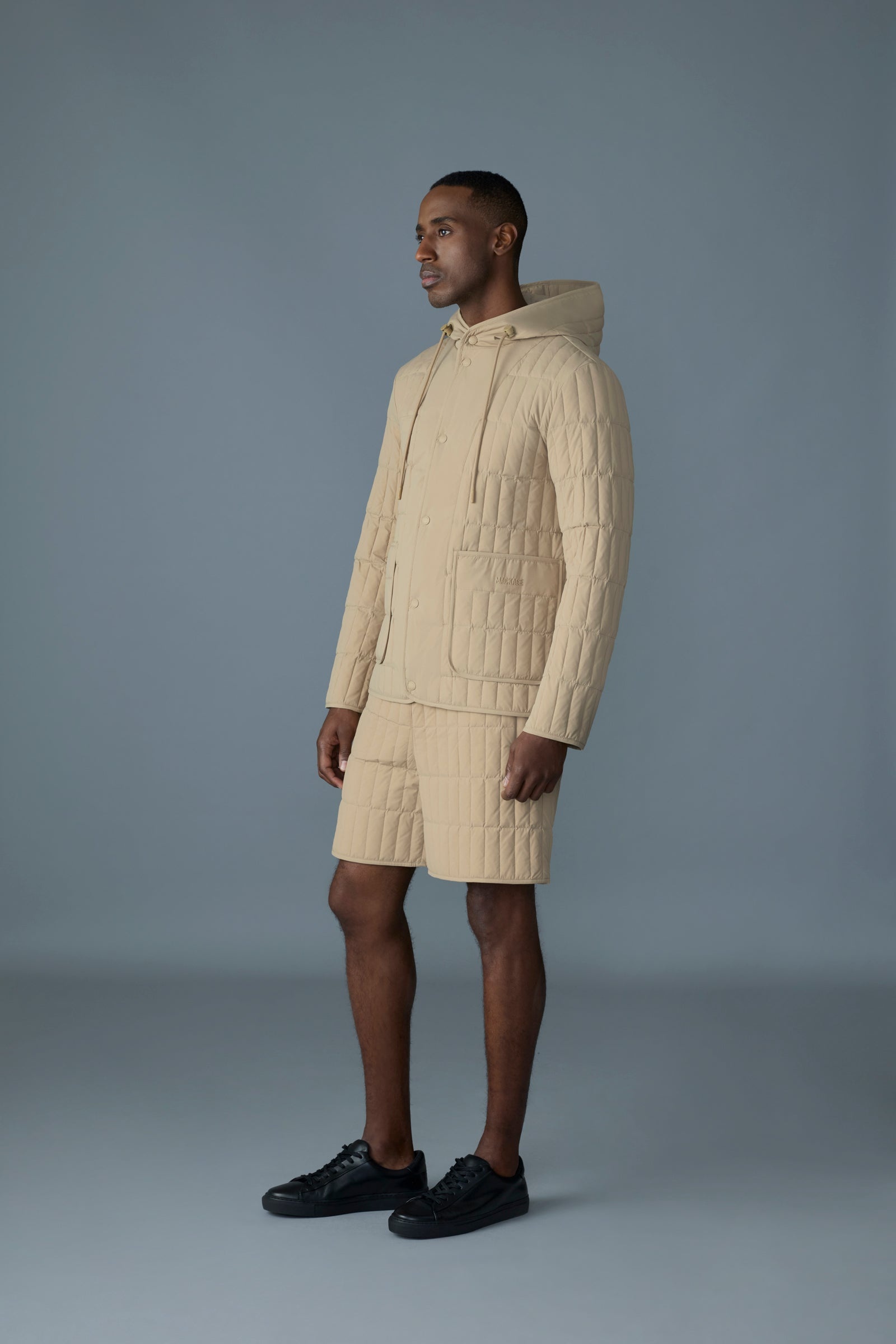 MILES Light Down Vertical Quilted Jacket - 3