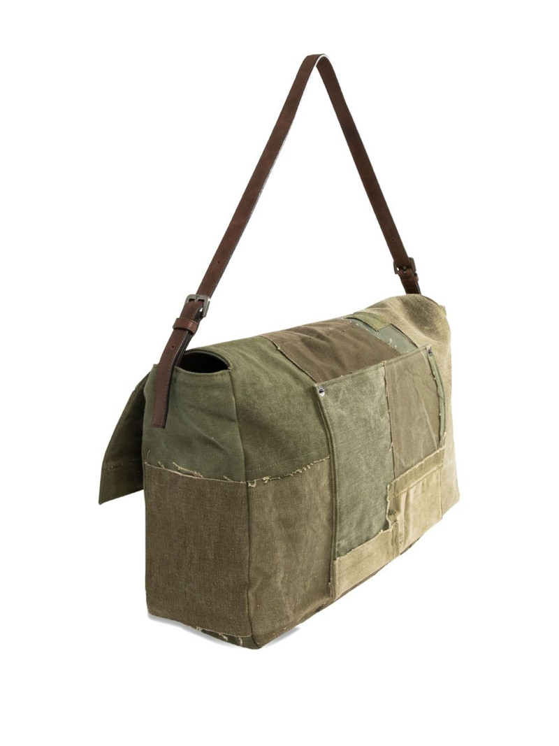 GALLERY DEPT. Merci XL patchwork shoulder bag outlook