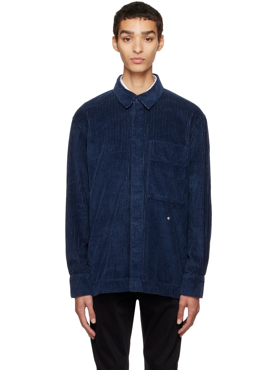 Navy Pic ture Shirt - 1