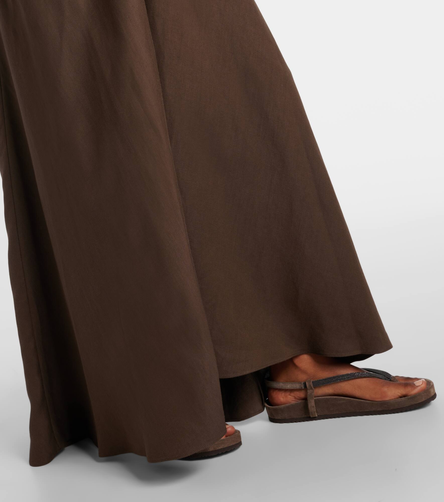 Open-back maxi dress - 5
