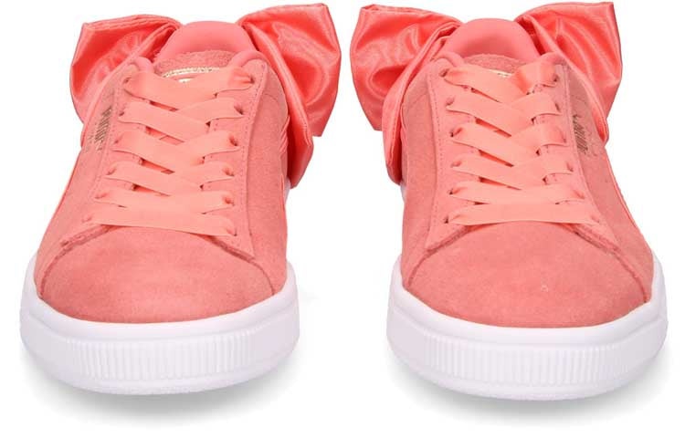 (WMNS) PUMA Suede Bow 'Shell Pink' 367317-01 - 5