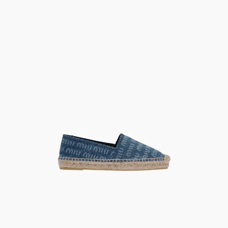 Miu Miu Denim espadrilles outlook