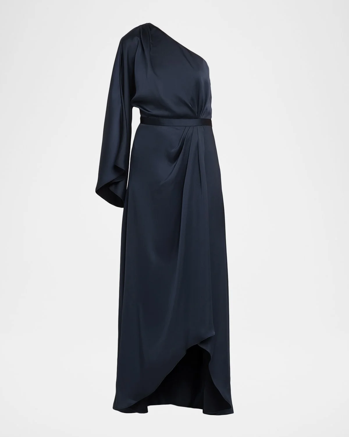Opal One-Shoulder High-Low Gown - 1