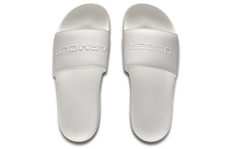 Under Armour Unisex Core Remix 2 Slippers White 3023774-102 - 4