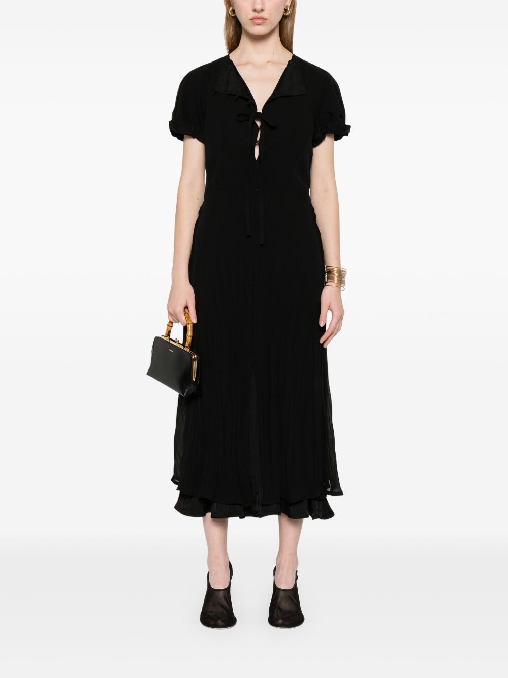 layered maxi dress - 2