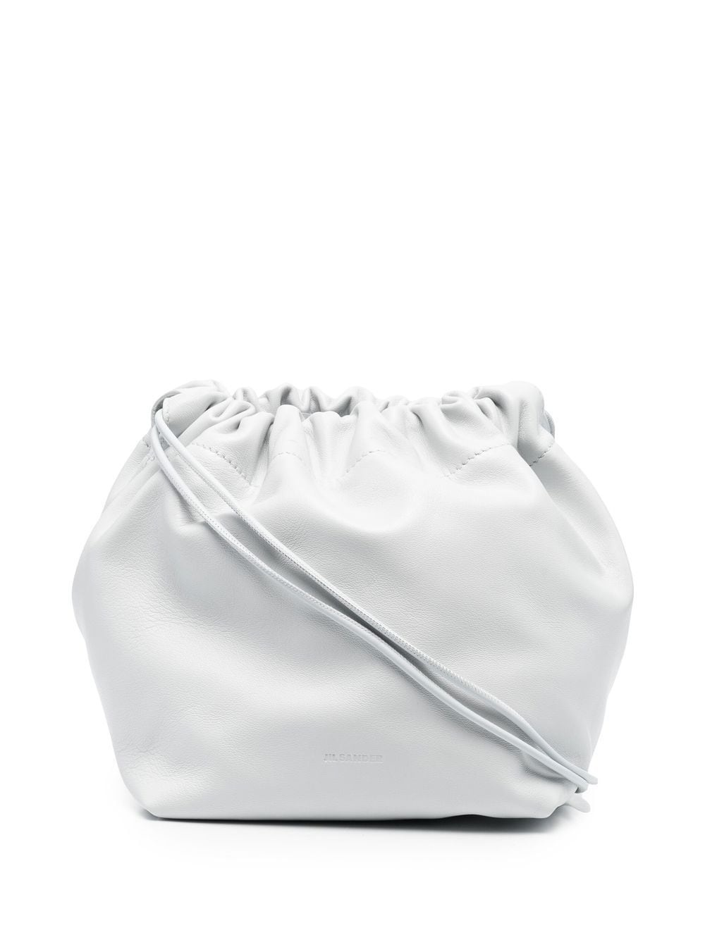 drawstring-fastening shoulder bag - 1