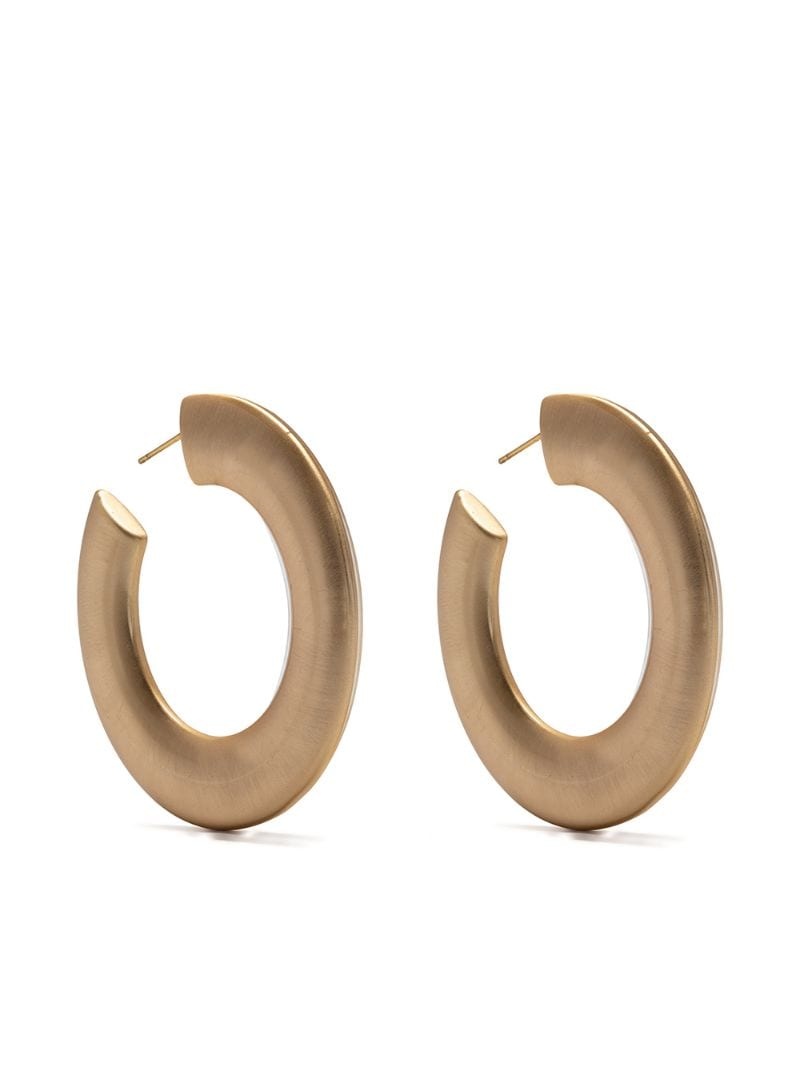 Mira large hoop earrings - 1