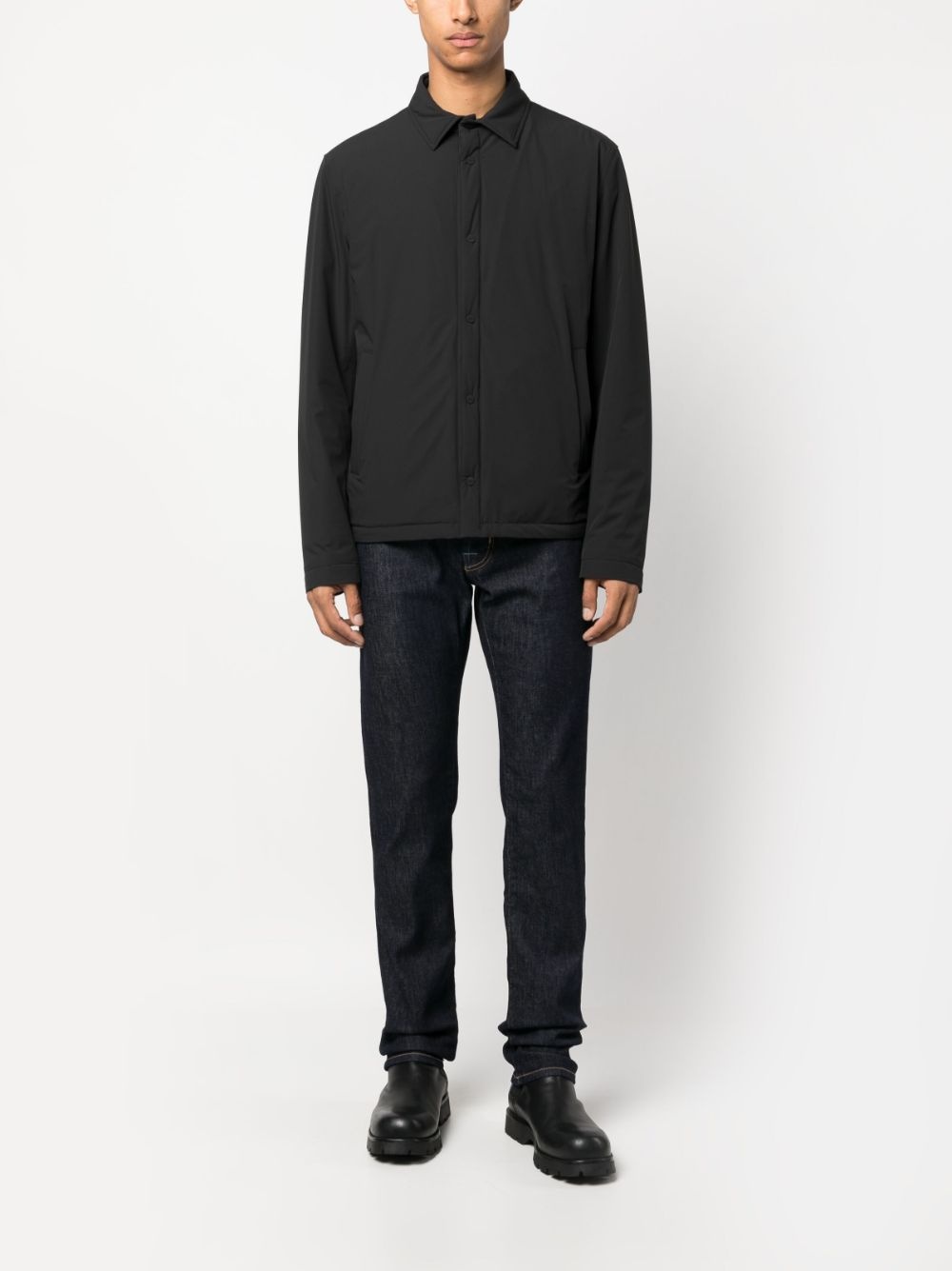padded shirt jacket - 2