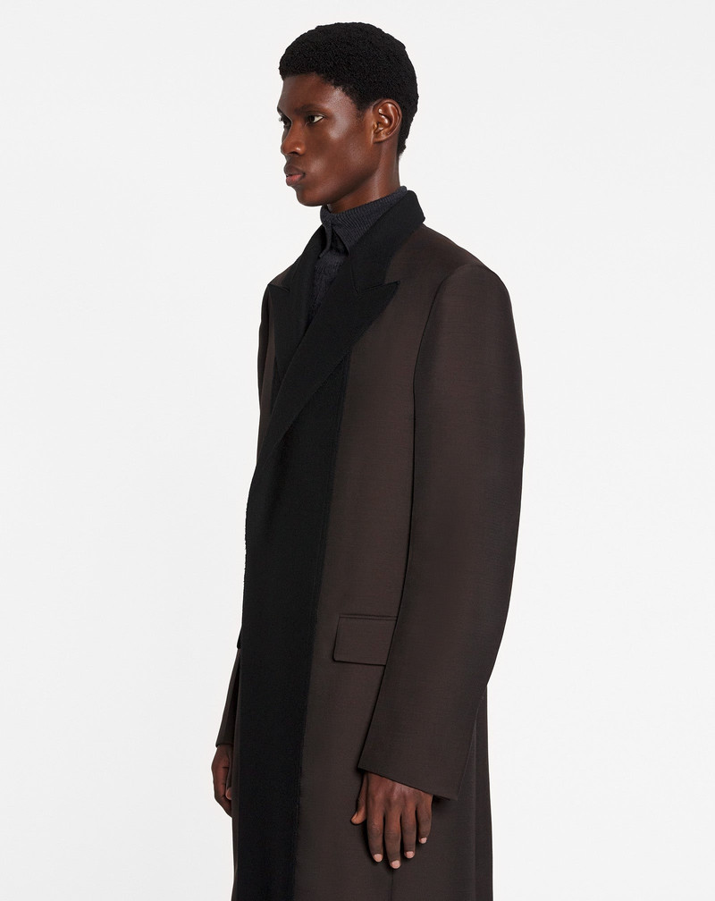 Lanvin BI-MATERIAL COAT outlook