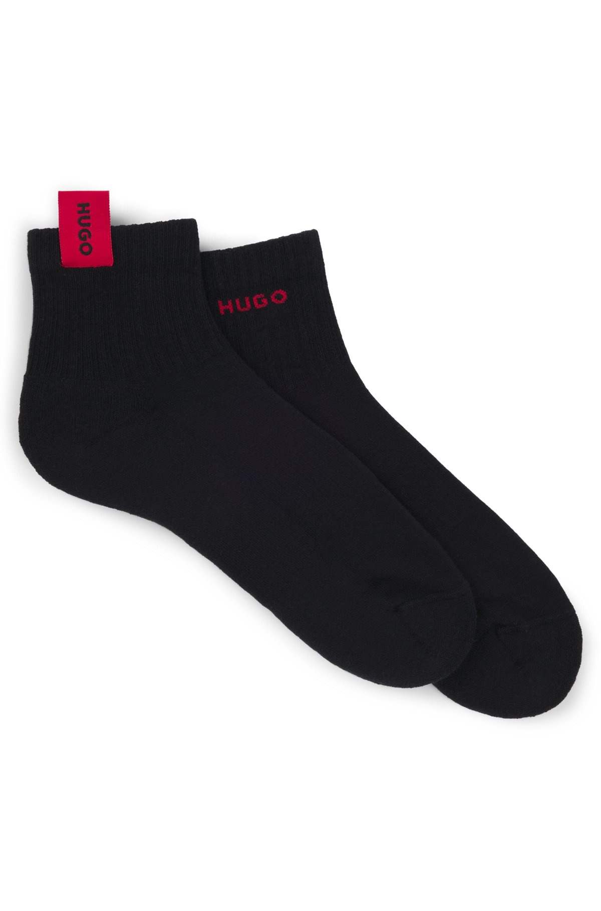 TWO-PACK OF QUARTER-LENGTH SOCKS WITH LOGO DETAILS - 1