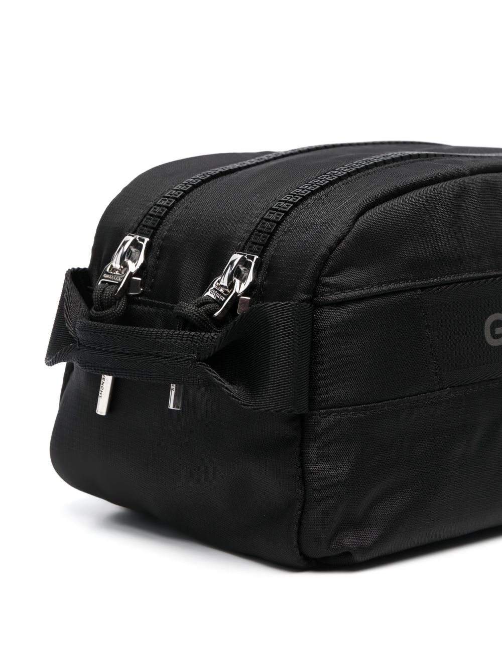 logo-patch wash bag - 3
