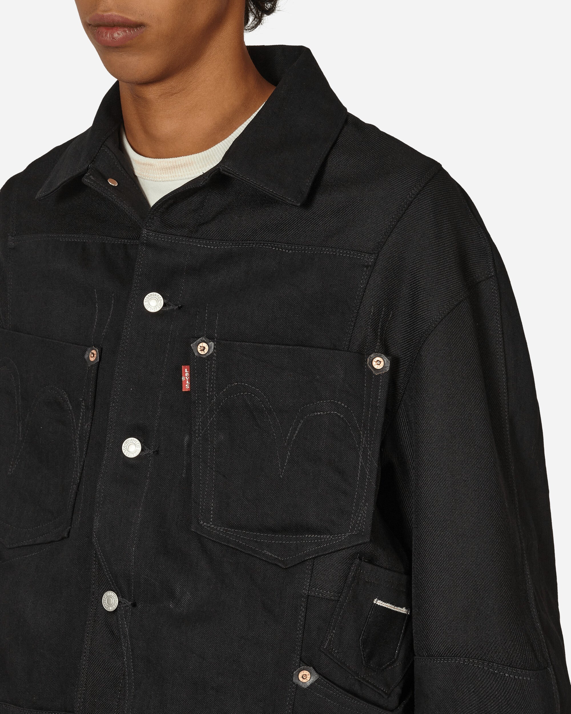Junya Watanabe MAN Levi's® Cotton and Wool Jacket Black