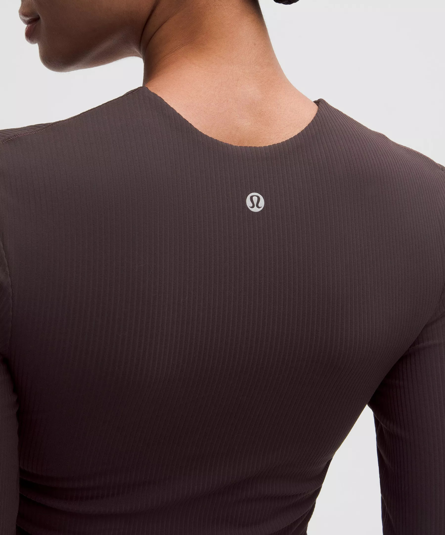 All It Takes Ribbed Nulu V-Neck Long-Sleeve Shirt *B-D Cups - 6