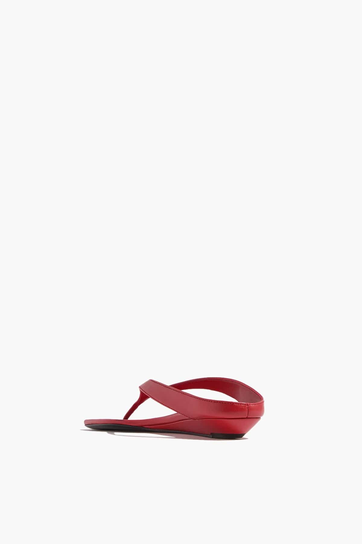 Coda Mini Wedge Flip Flop in Tomato - 3
