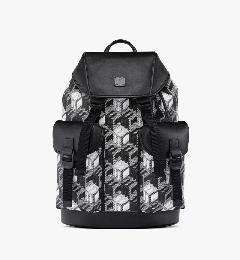 Brandenburg Backpack in Cubic Monogram Canvas 1