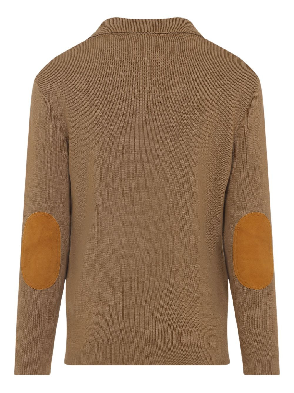 panelled cardigan - 2