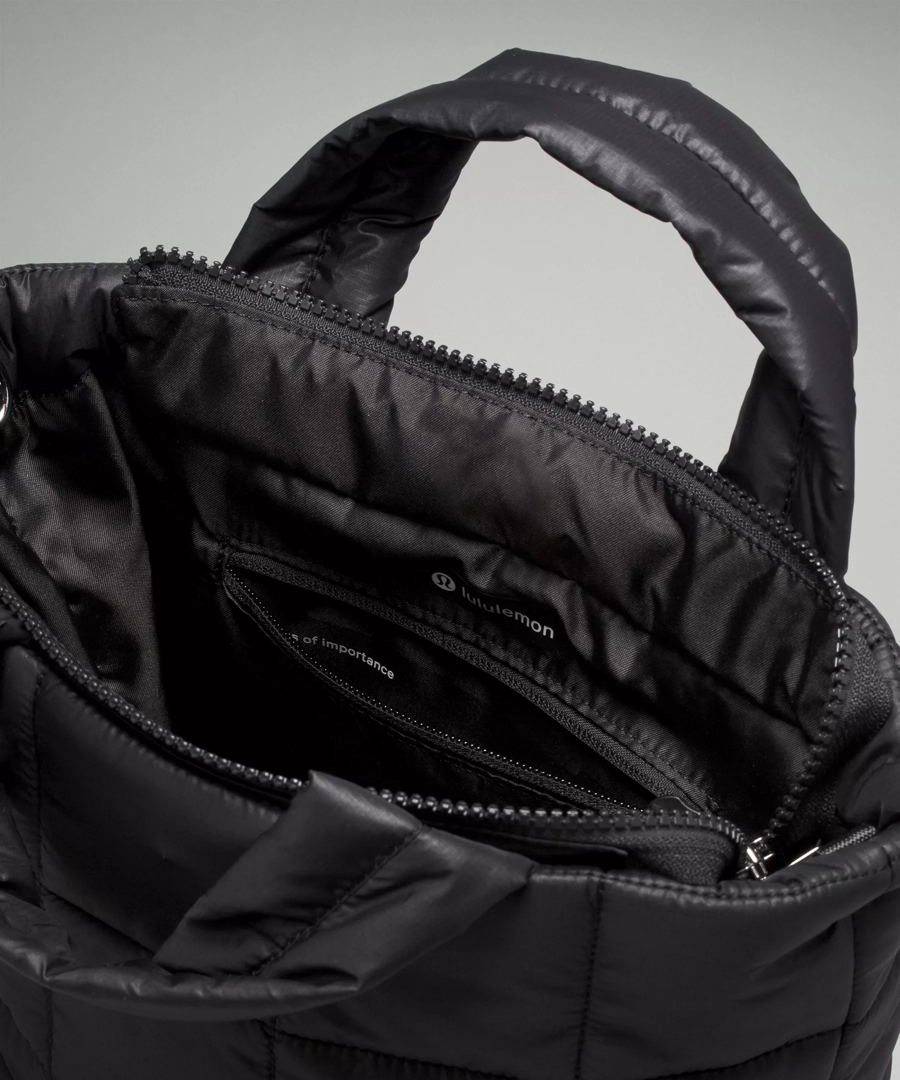 Quilted Grid Tote Bag Mini 5L - 4