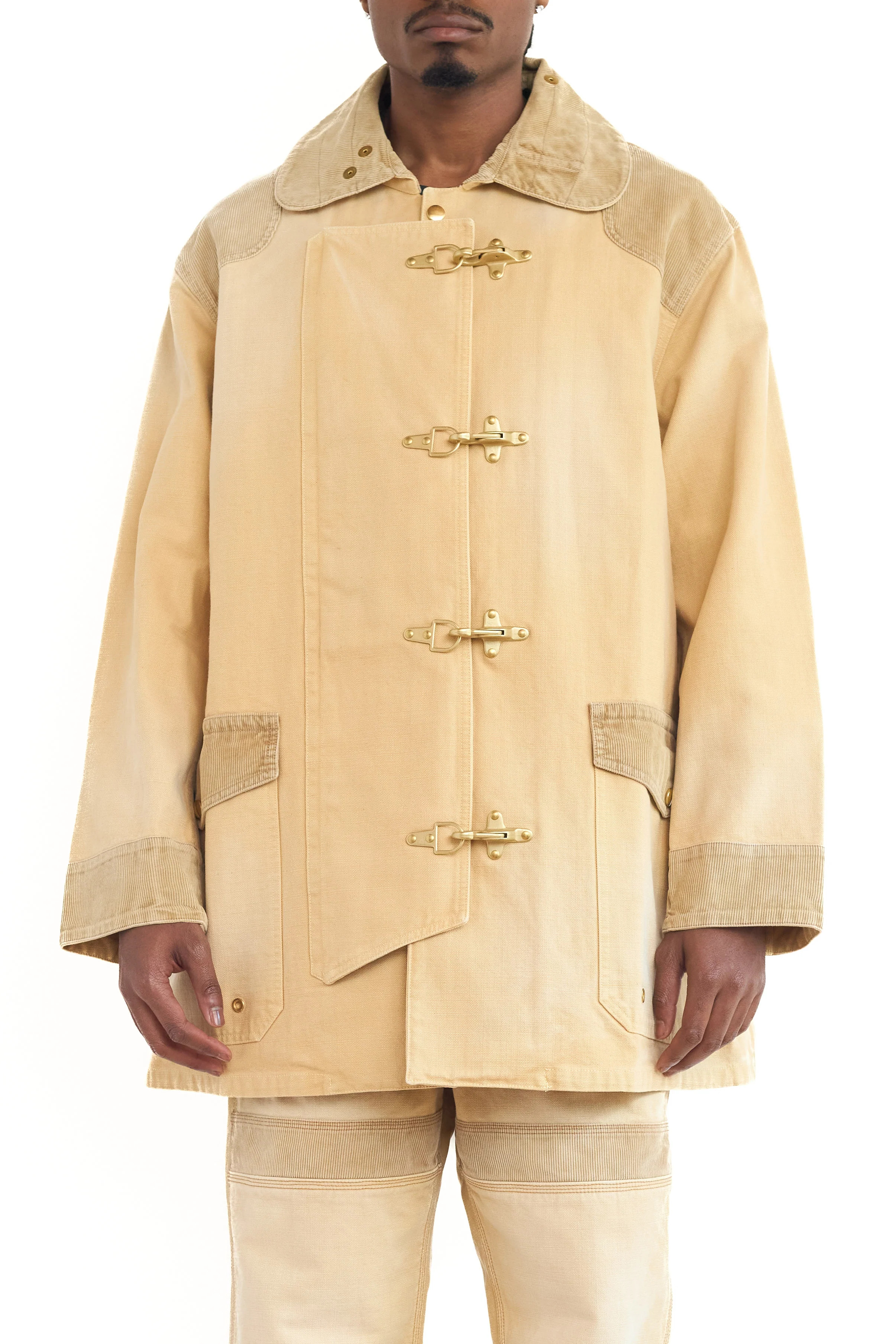 Wales Bonner Sierra Coat Sand / Brown - 4