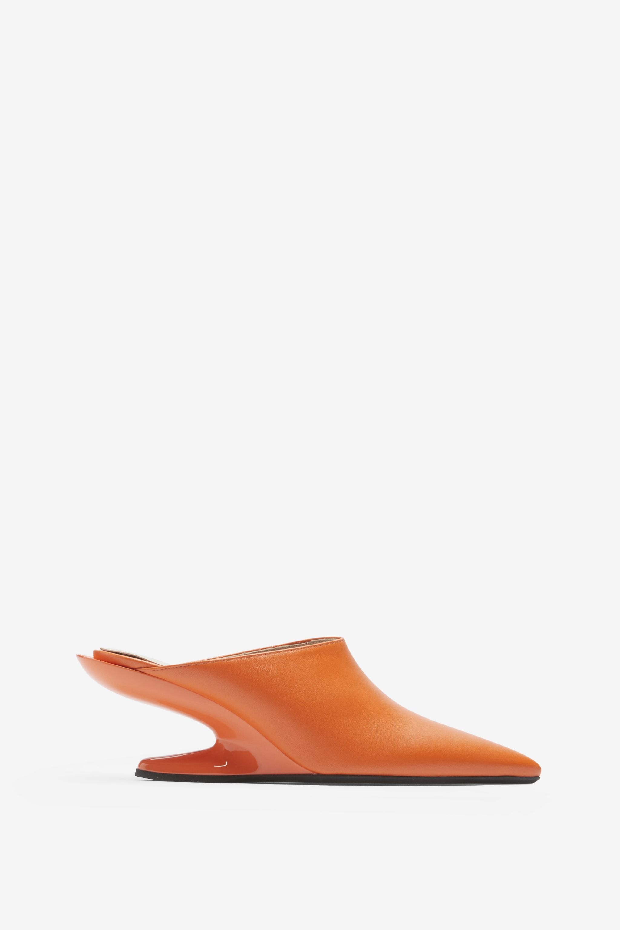 SABOT LEATHER MULES - 1