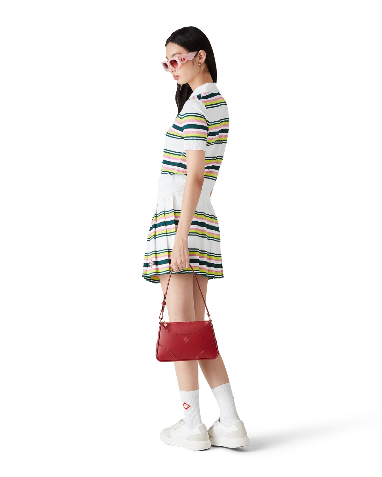Stripe Polo Shirt | Casablanca Paris - 3