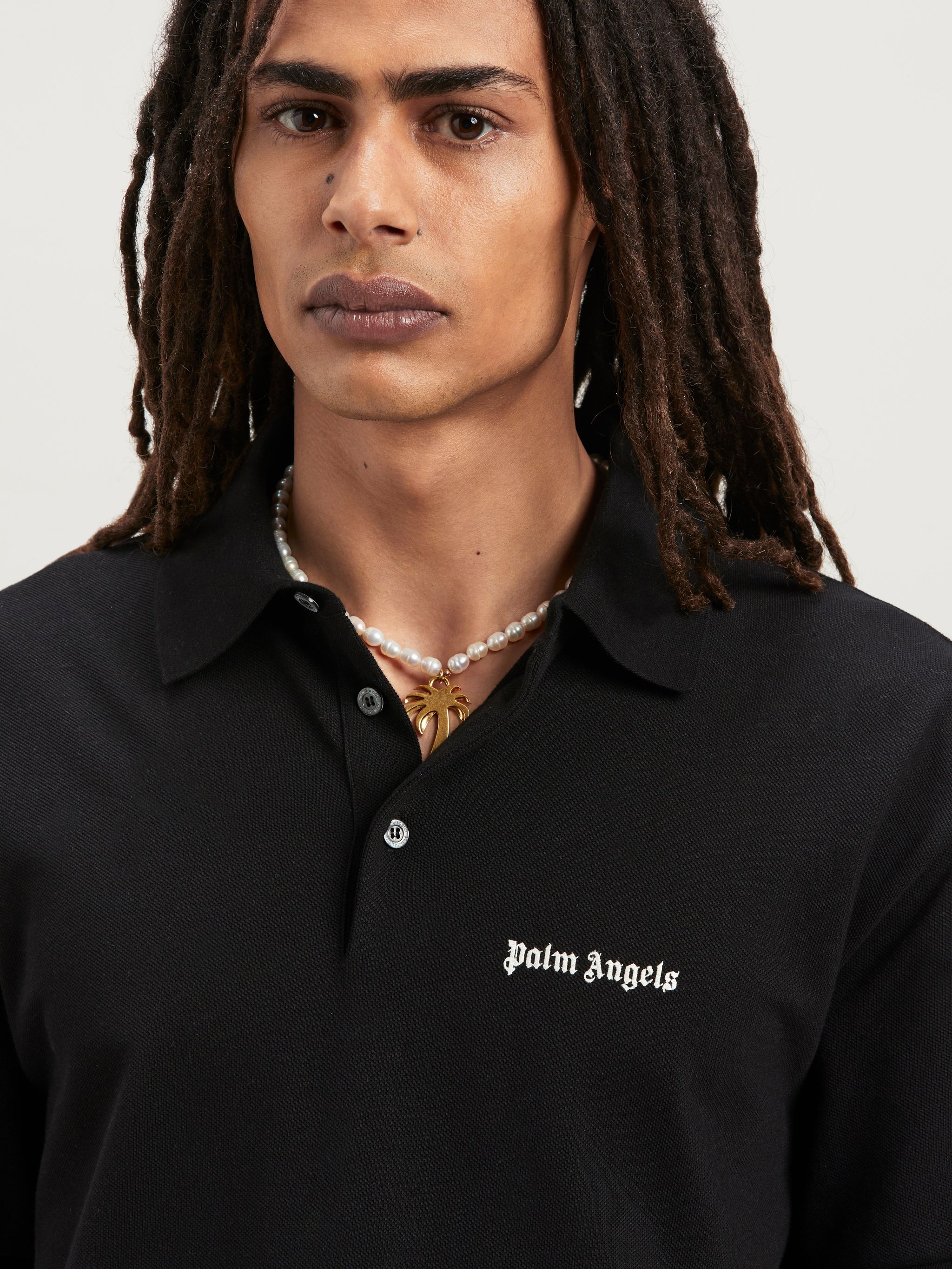 Embroidered Logo Polo - 6