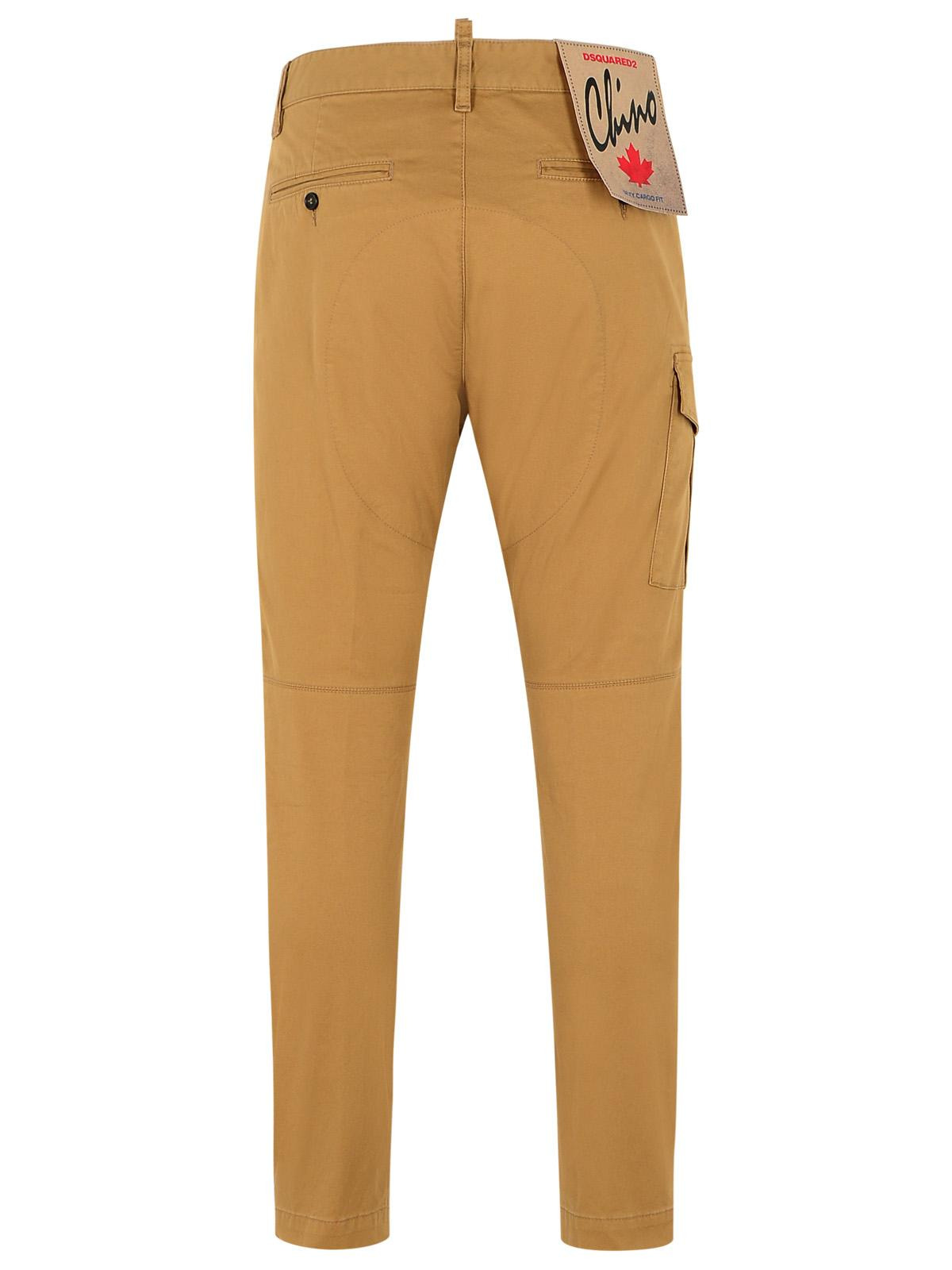 Dsquared2 'Sexy' Beige Cotton Cargo Pants Men - 3