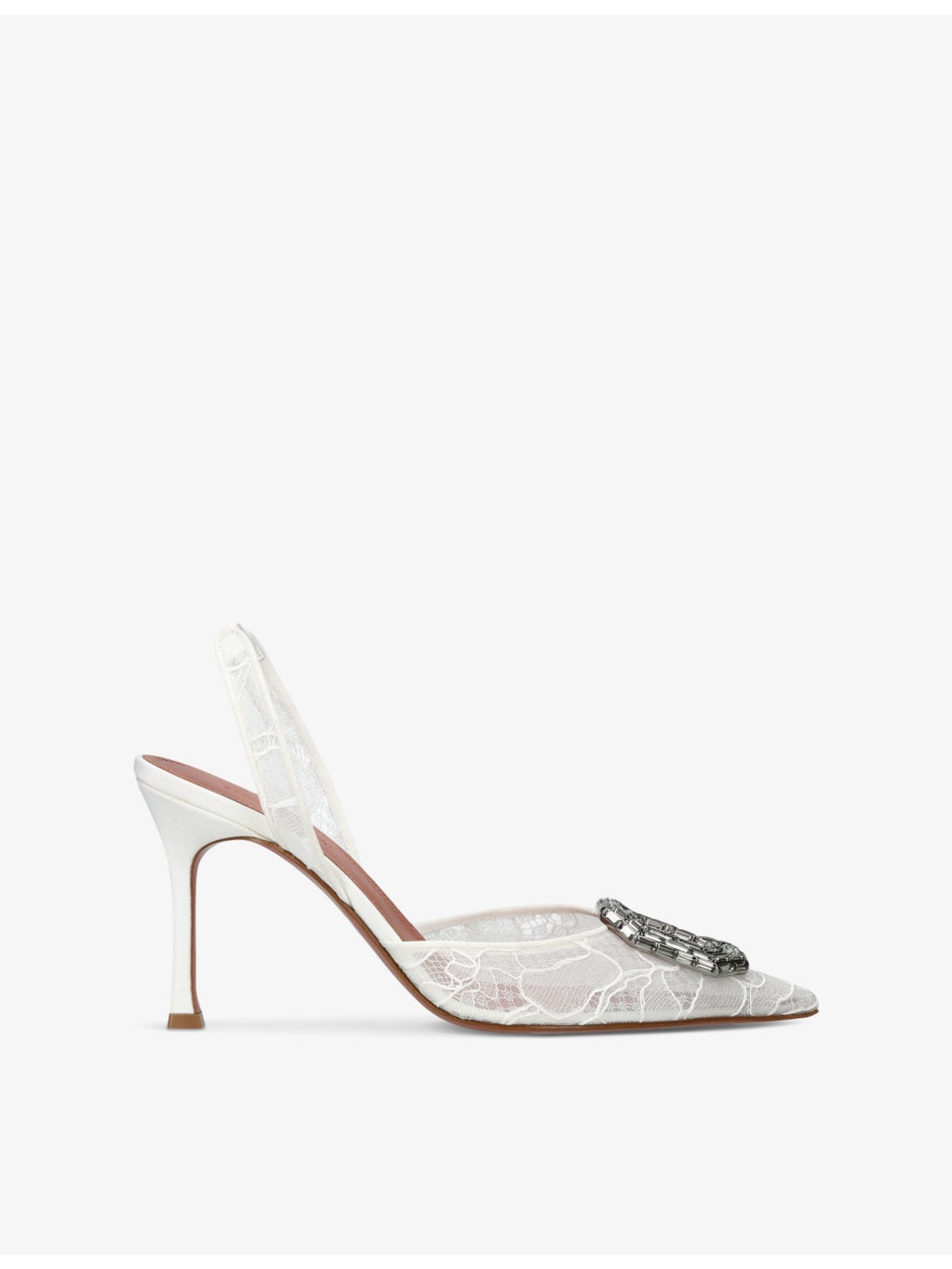 Camelia 90 slingback lace heeled courts - 1