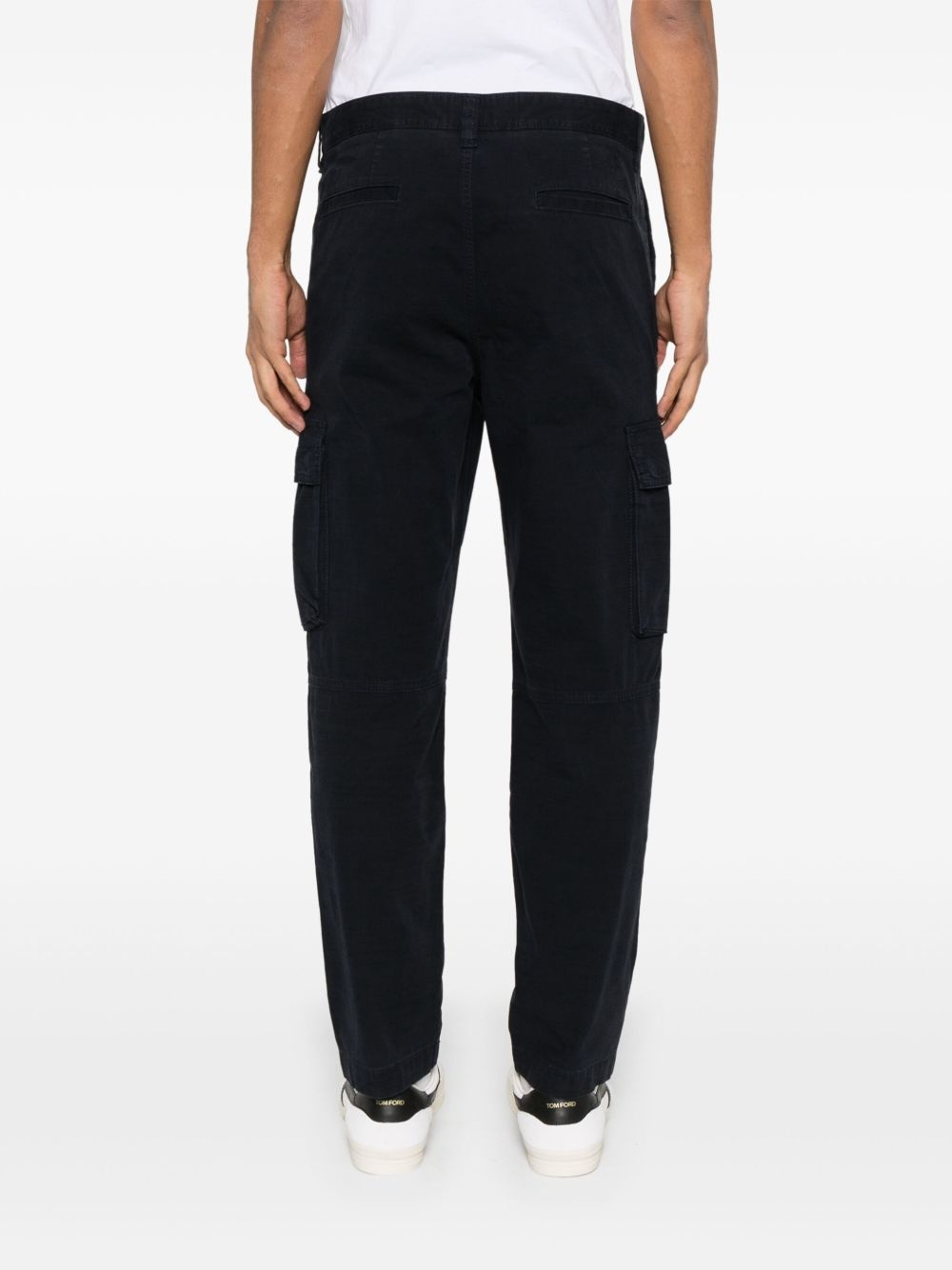 twill cargo trousers - 4