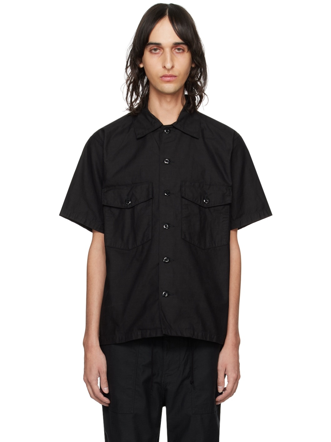 Black Fatigue Shirt - 1