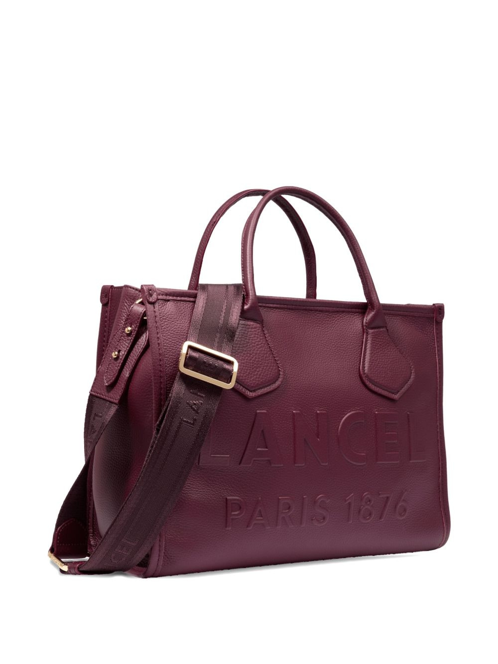medium embossed-logo tote bag - 3