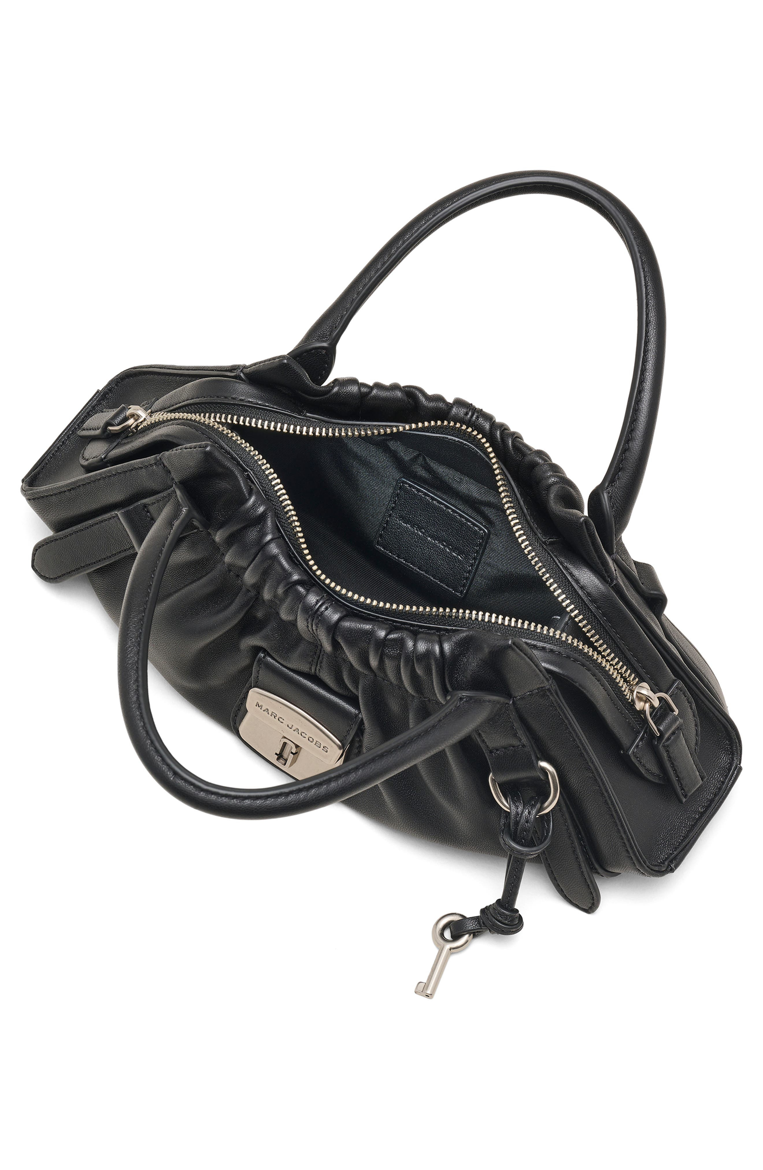 Marc Jacobs The Small Leather Satchel in Black at Nordstrom - 6