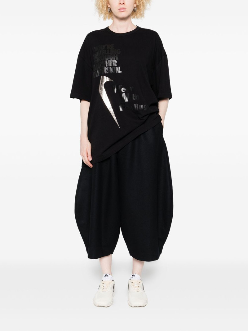 BLACK COMME des GARÇONS printed T-shirt outlook
