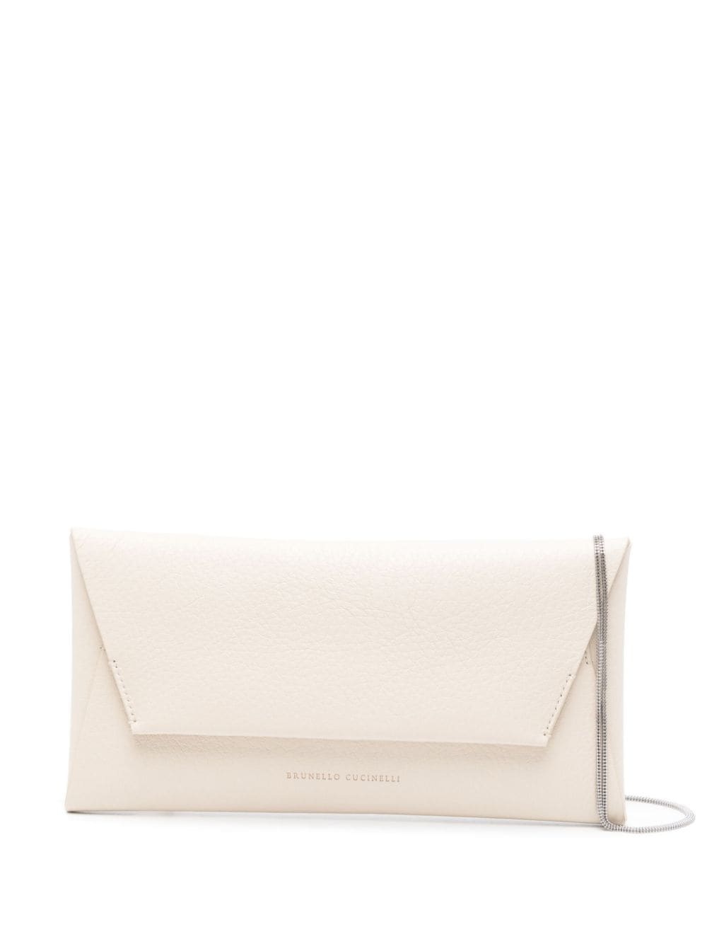 envelope leather shoulder bag - 1