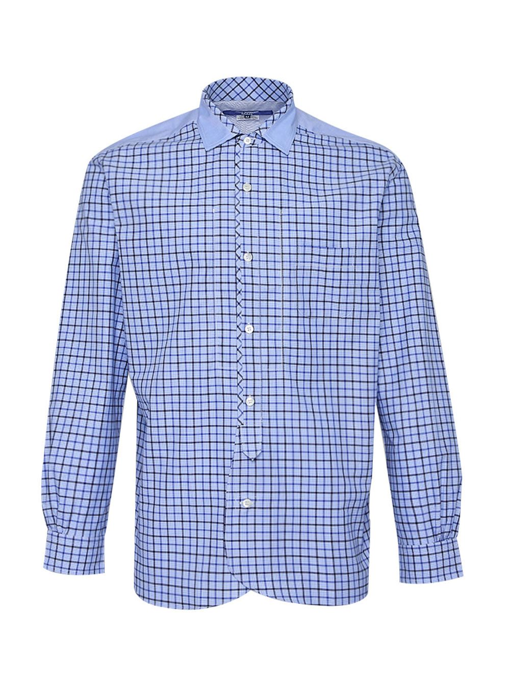 Cotton Check Dobby Shirt - 1