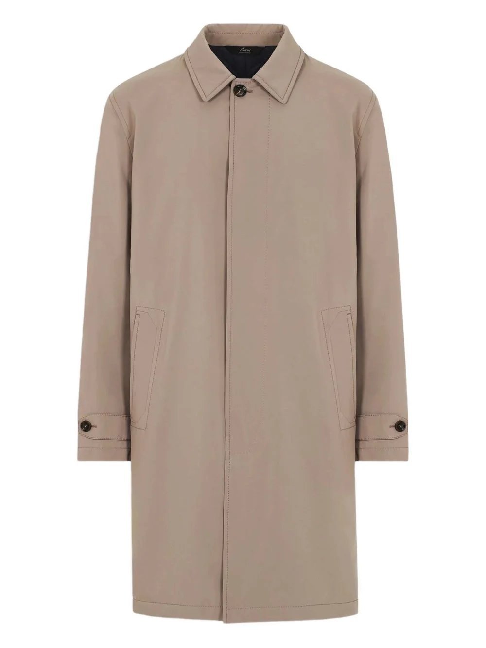 Performa collared long coat - 1