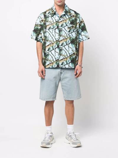 Just Don tree-branch print shirt outlook