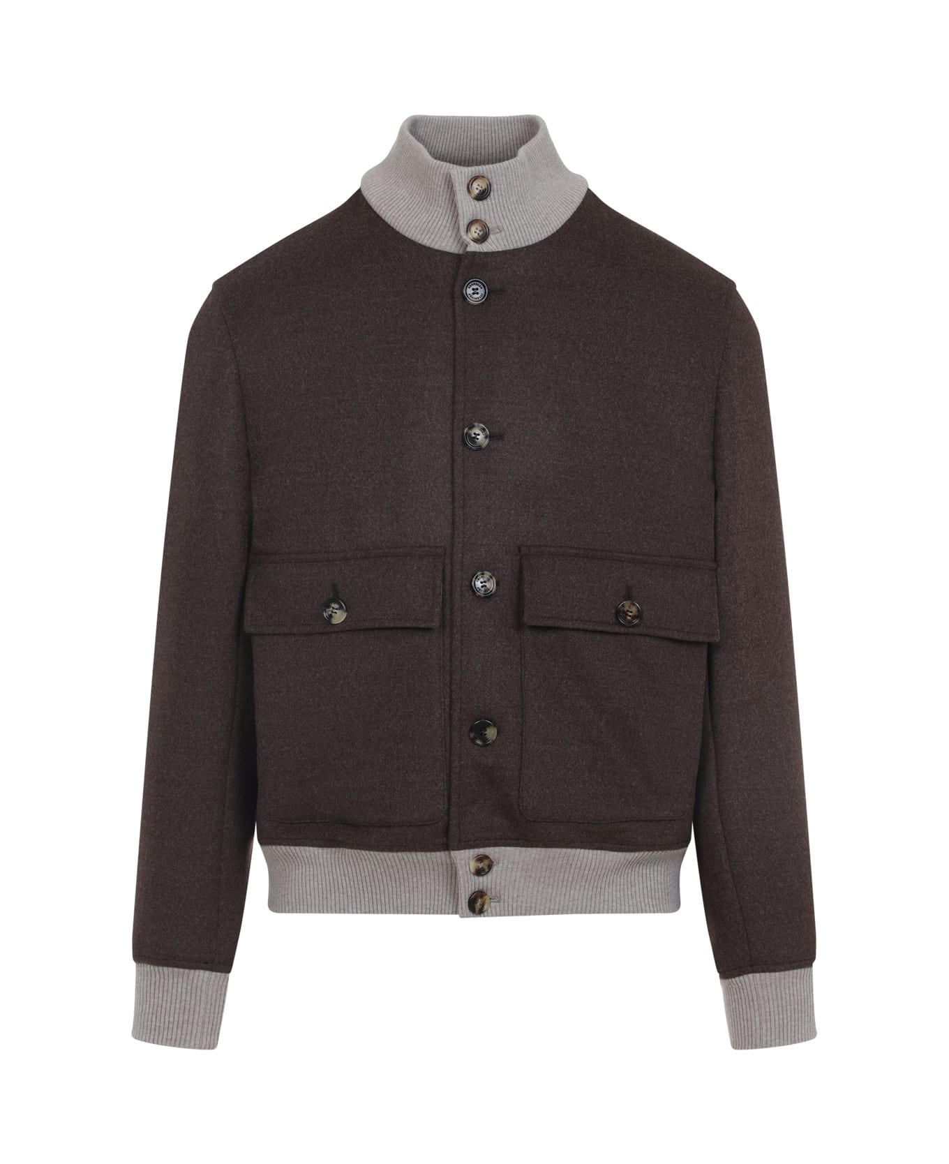 Wool Bomber Jacket - 2