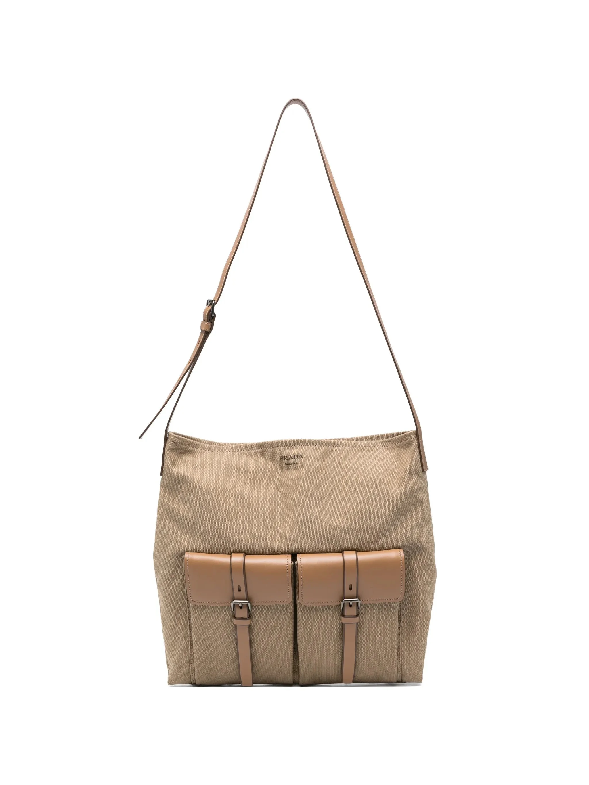 Prada Flap-pockets Shoulder Bag - 1