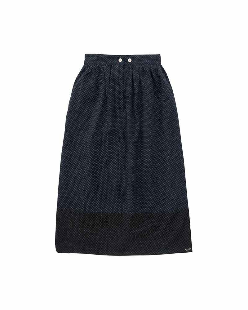 MAXI SKIRT KOFU (N.D.) INDIGO - 2