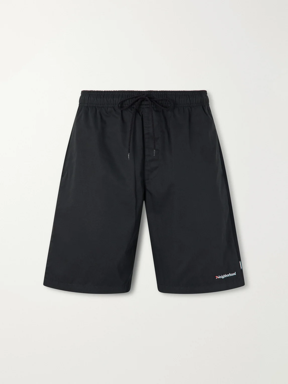Easy Straight-Leg Logo-Embroidered Shell Shorts - 1