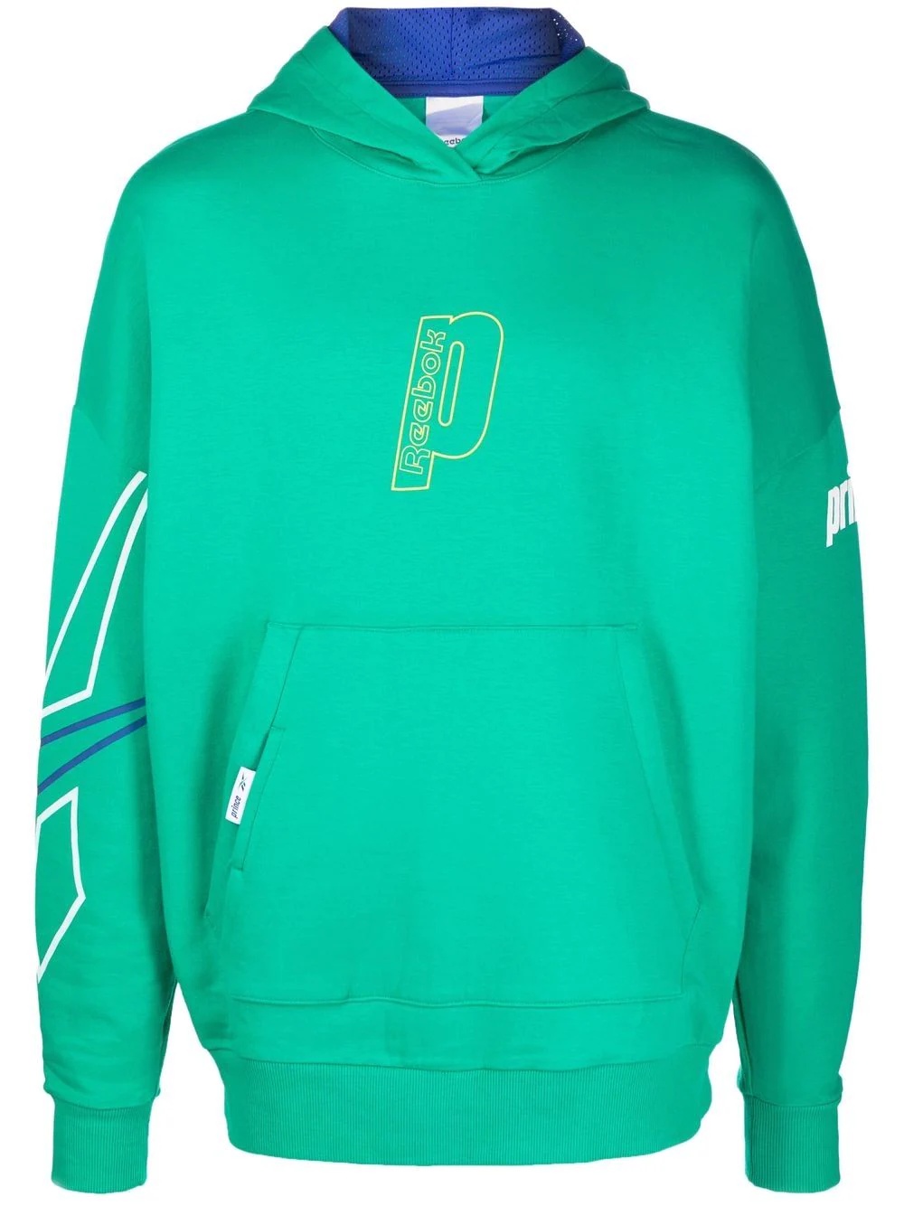 logo-print hoodie - 1