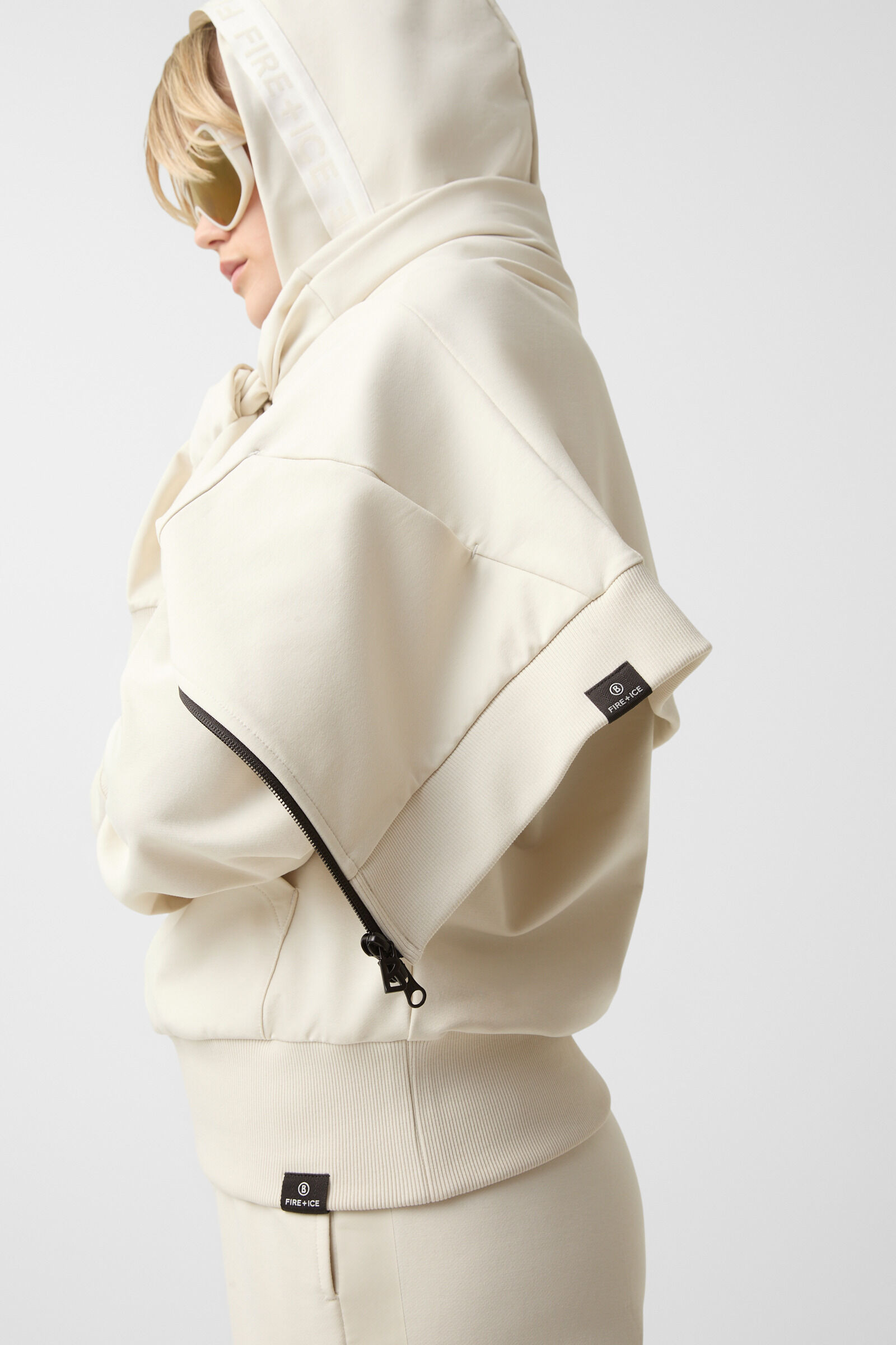 Hoodie Auri in Sand - 6