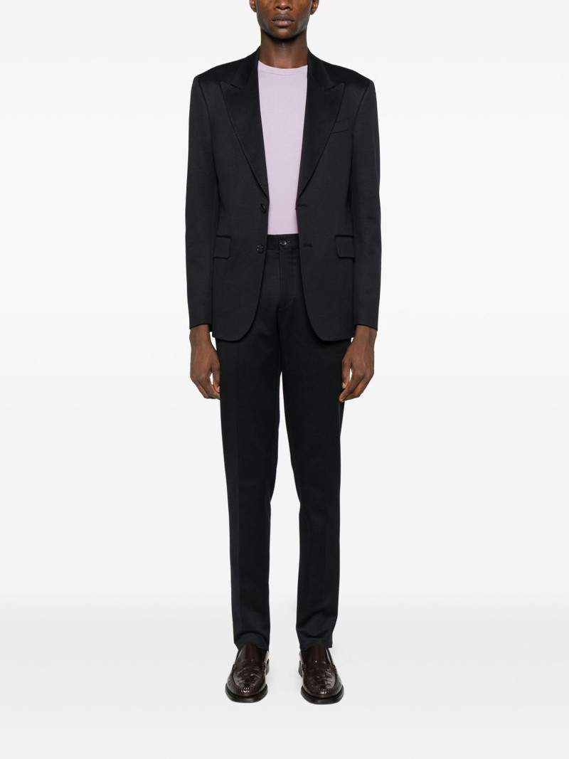 Etro cotton single-breasted suit outlook